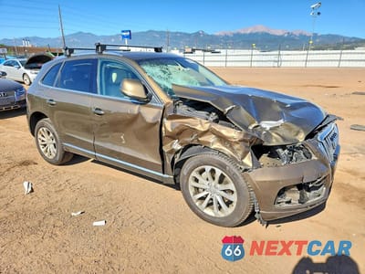 Czwarte zdjęcie samochodu z boku: 2015 AUDI Q5 PREMIUM PLUS VIN:WA1LFAFP1FA027601 - miniatura