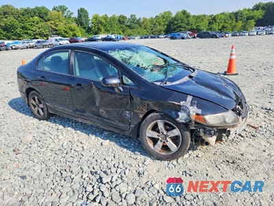 Czwarte zdjęcie samochodu z boku: 2008 HONDA CIVIC EXL VIN:2HGFA16908H342091 - miniatura