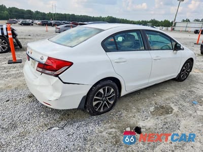 Trzecie zdjęcie samochodu z tyłu: 2013 HONDA CIVIC EX VIN:19XFB2F88DE039316 - miniatura