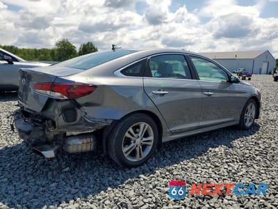 Trzecie zdjęcie samochodu z tyłu: 2018 HYUNDAI SONATA SEL VIN:5NPE34AF7JH647314 - miniatura
