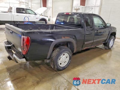 Trzecie zdjęcie samochodu z tyłu: 2008 CHEVROLET COLORADO LT VIN:1GCDT39E488227410 - miniatura