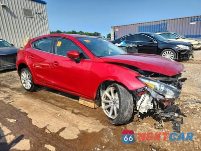 Czwarte zdjęcie samochodu z boku: 2017 MAZDA 3 TOURING VIN:3MZBN1L79HM118319 - miniatura