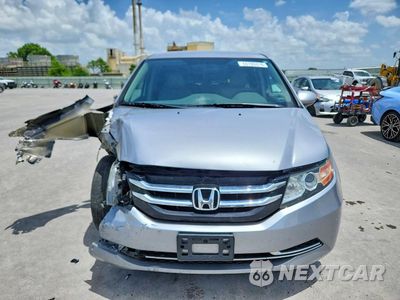 Piąte zdjęcie samochodu w środku: 2017 HONDA ODYSSEY EX VIN:5FNRL5H4XHB024595 - miniatura