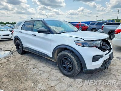 Czwarte zdjęcie samochodu z boku: 2022 FORD EXPLORER POLICE INTERCEPTOR VIN:1FM5K8AB5NGB76938 - miniatura
