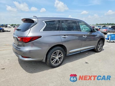 Trzecie zdjęcie samochodu z tyłu: 2017 INFINITI QX60 BASE VIN:5N1DL0MM5HC550760 - miniatura