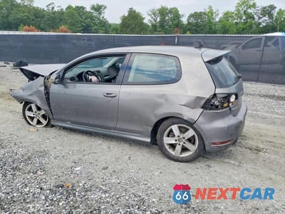 Drugie zdjęcie samochodu z przodu: 2012 VOLKSWAGEN GOLF VIN:WVWMM7AJ8CW037661 - miniatura