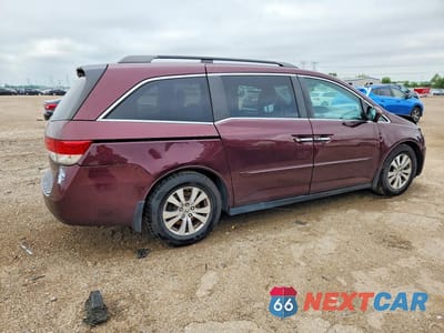 Trzecie zdjęcie samochodu z tyłu: 2015 HONDA ODYSSEY EXL VIN:5FNRL5H67FB044401 - miniatura