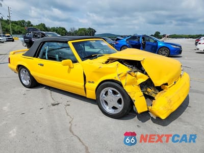 Czwarte zdjęcie samochodu z boku: 1993 FORD MUSTANG LX VIN:1FACP44E2PF205578 - miniatura