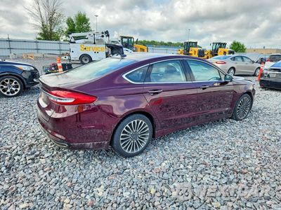 Trzecie zdjęcie samochodu z tyłu: 2018 FORD FUSION SE VIN:3FA6P0H95JR113815 - miniatura