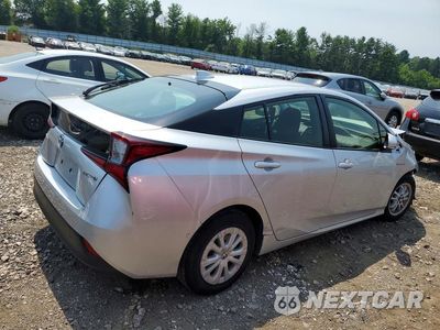 Trzecie zdjęcie samochodu z tyłu: 2021 TOYOTA PRIUS LE VIN:JTDKAMFU1M3145818 - miniatura