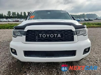 Piąte zdjęcie samochodu w środku: 2020 TOYOTA SEQUOIA TRD PRO VIN:5TDBY5G11LS176926 - miniatura