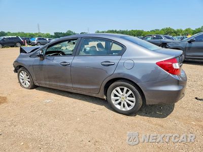 Drugie zdjęcie samochodu z przodu: 2012 HONDA CIVIC EX VIN:19XFB2F82CE072150 - miniatura