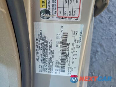 Zdjęcie 12 z 12 samochodu: 2010 FORD FUSION SEL VIN:3FAHP0JGXAR206010 - miniatura