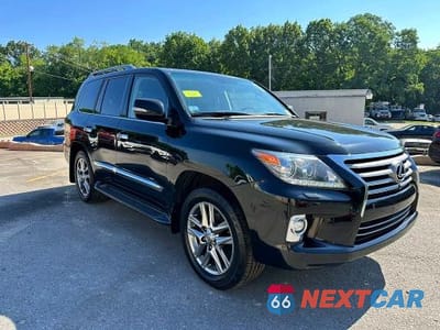 Czwarte zdjęcie samochodu z boku: 2015 LEXUS LX 570 VIN:JTJHY7AX1F4166719 - miniatura