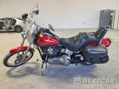 Trzecie zdjęcie samochodu z tyłu: 2008 HARLEY-DAVIDSON FXSTC VIN:1HD1JL5198Y085274 - miniatura
