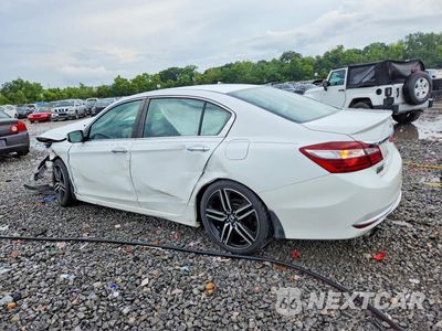 Drugie zdjęcie samochodu z przodu: 2016 HONDA ACCORD SPORT VIN:1HGCR2F5XGA093794 - miniatura