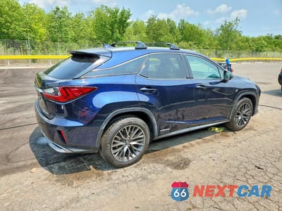 Trzecie zdjęcie samochodu z tyłu: 2018 LEXUS RX 450H F SPORT VIN:2T2BGMCA1JC022737 - miniatura