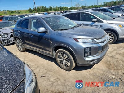 Czwarte zdjęcie samochodu z boku: 2024 MITSUBISHI OUTLANDER SPORT S/SE VIN:JA4ARUAU0RU023457 - miniatura