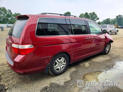 Trzecie zdjęcie samochodu z tyłu: 2006 HONDA ODYSSEY EXL VIN:5FNRL38726B443018 - miniatura