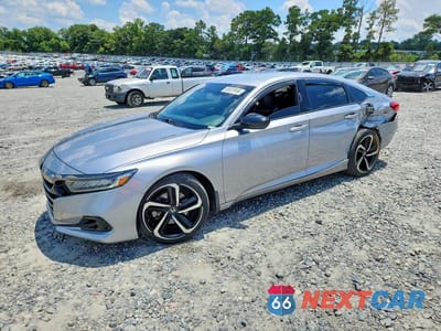 2021 HONDA ACCORD SPORT 1HGCV1F34MA107883 - główne zdjęcie licytacji z USA - miniatura