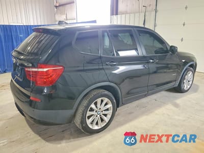 Trzecie zdjęcie samochodu z tyłu: 2014 BMW X3 XDRIVE28I VIN:5UXWX9C57E0D40787 - miniatura