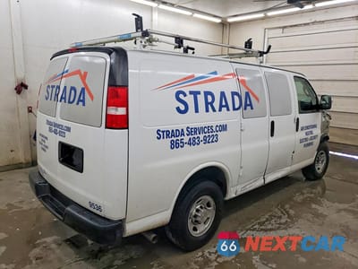 Trzecie zdjęcie samochodu z tyłu: 2024 CHEVROLET EXPRESS G2500 VIN:1GCWGAF79R1100301 - miniatura