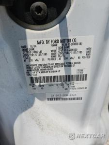 Zdjęcie 12 z 12 samochodu: 2015 FORD F250 SUPER DUTY VIN:1FT7X2B63FEB95417 - miniatura