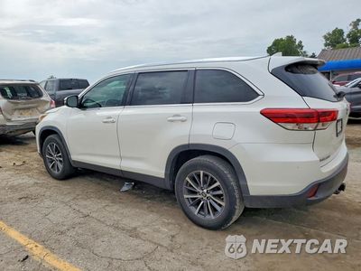 Drugie zdjęcie samochodu z przodu: 2019 TOYOTA HIGHLANDER XLE VIN:5TDKZRFH6KS569872 - miniatura