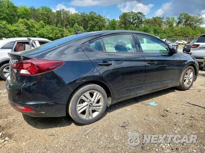 Trzecie zdjęcie samochodu z tyłu: 2020 HYUNDAI ELANTRA SEL VIN:5NPD84LF0LH552865 - miniatura