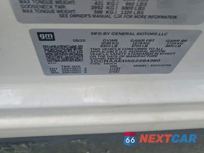 Zdjęcie 13 z 13 samochodu: 2025 CHEVROLET SILVERADO C1500 VIN:1GCRAAED5SZ284360 - miniatura