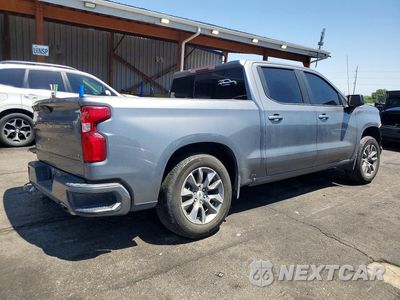 Trzecie zdjęcie samochodu z tyłu: 2021 CHEVROLET SILVERADO K1500 RST VIN:1GCUYEED7MZ359334 - miniatura