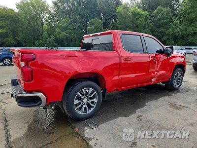 Trzecie zdjęcie samochodu z tyłu: 2025 CHEVROLET SILVERADO C1500 LT VIN:2GCPACED1S1105582 - miniatura
