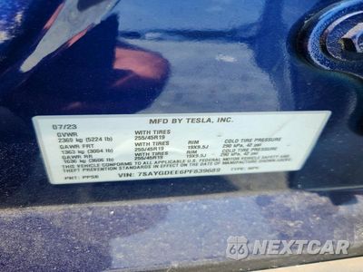 Zdjęcie 12 z 12 samochodu: 2023 TESLA MODEL Y VIN:7SAYGDEE6PF839689 - miniatura