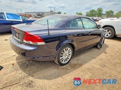Trzecie zdjęcie samochodu z tyłu: 2008 VOLVO C70 T5 VIN:YV1MC67238J049390 - miniatura