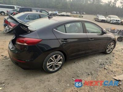 Trzecie zdjęcie samochodu z tyłu: 2018 HYUNDAI ELANTRA LIMITED VIN:5NPD84LF6JH272221 - miniatura