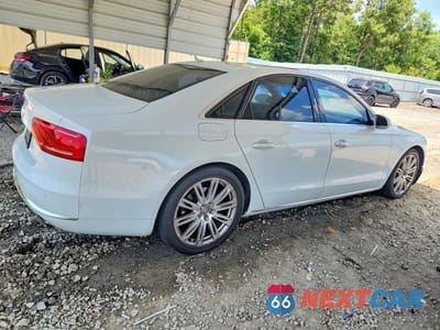Trzecie zdjęcie samochodu z tyłu: 2013 AUDI A8 QUATTRO VIN:WAUAGAFD9DN017112 - miniatura