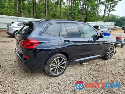 Trzecie zdjęcie samochodu z tyłu: 2019 BMW X3 SDRIVE30I VIN:5UXTR7C50KLF36985 - miniatura