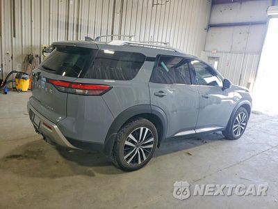 Trzecie zdjęcie samochodu z tyłu: 2025 NISSAN PATHFINDER PLATINUM VIN:5N1DR3DH3SC247258 - miniatura