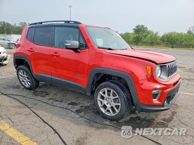 Czwarte zdjęcie samochodu z boku: 2021 JEEP RENEGADE LIMITED VIN:ZACNJDD15MPM50401 - miniatura