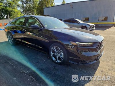 Czwarte zdjęcie samochodu z boku: 2025 HONDA ACCORD HYBRID EXL VIN:1HGCY2F69SA093094 - miniatura