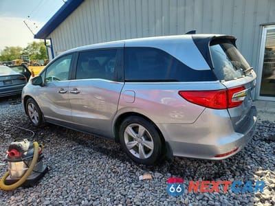 Drugie zdjęcie samochodu z przodu: 2019 HONDA ODYSSEY EXL VIN:5FNRL6H78KB116764 - miniatura