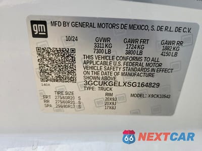 Zdjęcie 12 z 12 samochodu: 2025 CHEVROLET SILVERADO K1500 LTZ VIN:3GCUKGELXSG164829 - miniatura