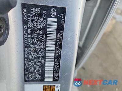 Zdjęcie 12 z 12 samochodu: 2004 TOYOTA PRIUS BASE VIN:JTDKB20U540098840 - miniatura