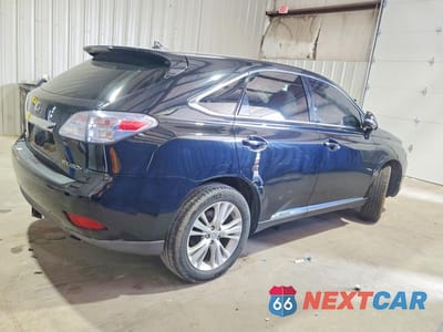 Trzecie zdjęcie samochodu z tyłu: 2010 LEXUS RX 450H VIN:JTJZB1BA9A2000126 - miniatura