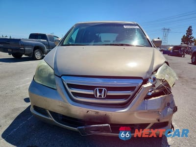 Piąte zdjęcie samochodu w środku: 2005 HONDA ODYSSEY EXL VIN:5FNRL38725B027176 - miniatura