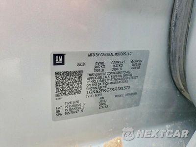 Zdjęcie 12 z 12 samochodu: 2019 GMC YUKON VIN:1GKS2FKC3KR381570 - miniatura