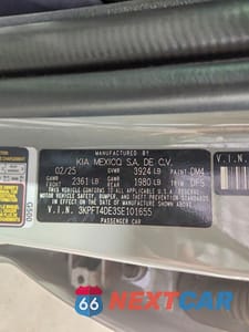 Zdjęcie 12 z 12 samochodu: 2025 KIA K4 LXS VIN:3KPFT4DE3SE101655 - miniatura