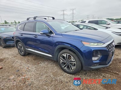 Czwarte zdjęcie samochodu z boku: 2019 HYUNDAI SANTA FE ULTIMATE 2.0T VIN:5NMS53AA6KH053324 - miniatura