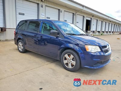 Czwarte zdjęcie samochodu z boku: 2013 DODGE GRAND CARAVAN SE VIN:2C4RDGBG6DR753980 - miniatura