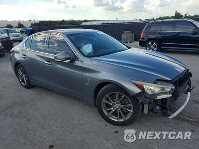 Czwarte zdjęcie samochodu z boku: 2017 INFINITI Q50 3.0T SIGNATURE EDITION VIN:JN1EV7AP6HM740770 - miniatura